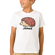 Schreiben Sie Ihren Namen auf diesen rosa Igel