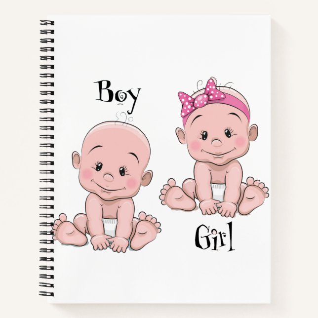 Schreiben Sie in Style mit unserem SpiralNotebook Notizbuch (Vorderseite)