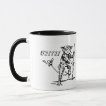 Schreiben Sie Kaffee-Tasse mit Alien Inspiration