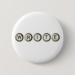 Schreiben Sie Schreibmaschinen-Schlüssel-Knopf Button