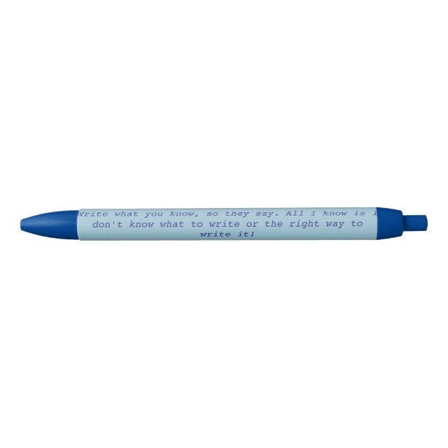 Schreiben Sie, was Sie Newsies Stift kennen (Vorderseite)