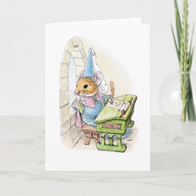 Schreiben von Princess Notecard Karte (Vorderseite)