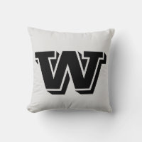 SCHREIBEN W MONOGRAM PILLOW