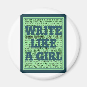 Schreiben wie ein Pfau Magnet