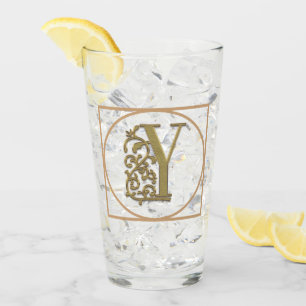 SCHREIBEN Y MONOGRAM Schöne Hochzeit Neues Zuhause Glas