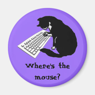 Schreibenkatze Magnet