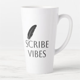 Schreiber Vibes Autor Schriftsteller Dichter Milchtasse