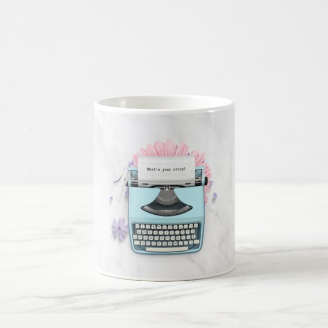 Schreibmaschine Kaffeetasse (Mittel)