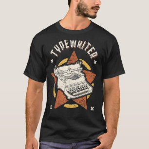 Schreibmaschine Vintage Retro Klassiker T-Shirt