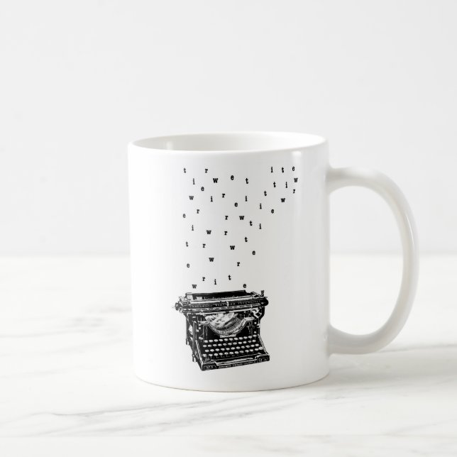 Schreibmug Kaffeetasse (Rechts)