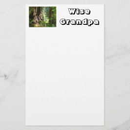Schreibpapier der Weisen Opa Briefpapier
