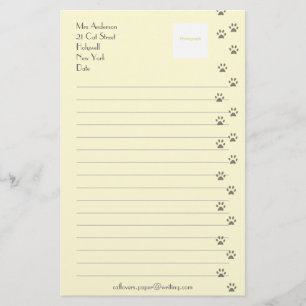 Schreibpapier für Katzen-Liebhaber Briefpapier