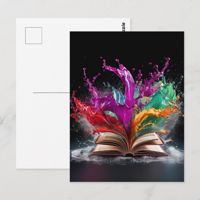 Schreibpostkarte Postkarte (Vorne/Hinten)