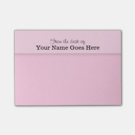 SCHREIBTISCH-Anmerkungsorganisator der rosa Lehrer Post-it Klebezettel