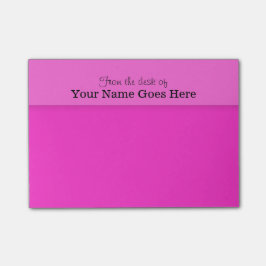 SCHREIBTISCH-Anmerkungsorganisator der rosa Lehrer Post-it Klebezettel