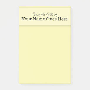 Schreibtisch-Anmerkungsorganisator des Geschäfts Post-it Klebezettel