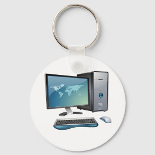 Schreibtisch-Computer-Schlüsselanhänger Schlüsselanhänger