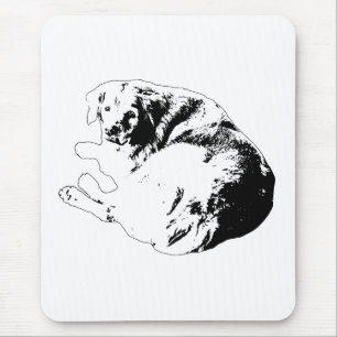 Schreibtisch-Curl, Stille Balance Mousepad