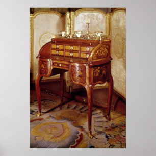 Schreibtisch Louis XV Poster
