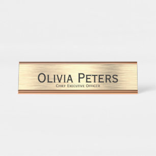 Schreibtisch Name Plate, Chief Führungskraft Offic Schreibtischnamensplakette