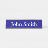 Schreibtisch Name Plate, Standard (2" x 8"), Silbe