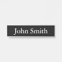 Schreibtisch Name Plate, Standard (2" x 8"), Silbe
