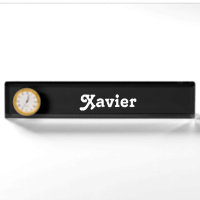 Schreibtisch Name Plate Xavier
