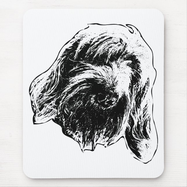 Schreibtisch Spinone Calm Mousepad (Vorne)