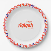 SCHREIBTISCH weißes Orangenmuster, Aqiqah Babydusc