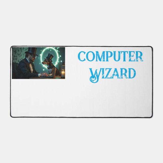Schreibtischmatte für Computerassistenten (Vorderseite)