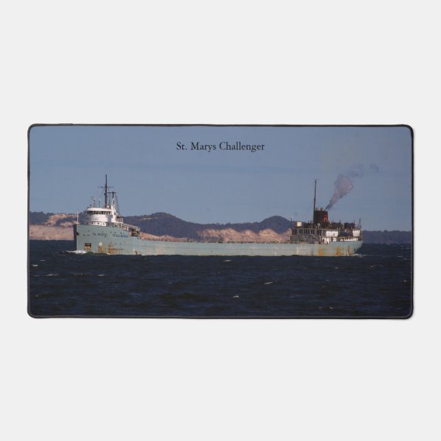 Schreibtischmatte St. Marys Challenger (Vorderseite)