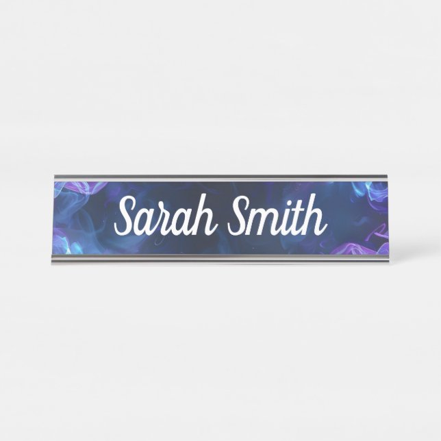 Schreibtischnamensplaketten Schreibtischnamensplakette (Vorderseite )