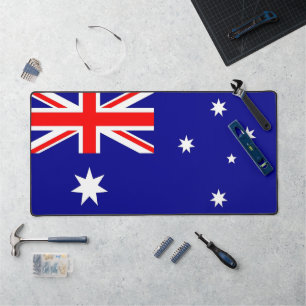 Schreibtischunterlage mit Flagge Australiens