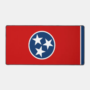 Schreibtischunterlage mit Flagge von Tennessee, US