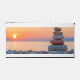 Schreibtischunterlage mit Sonnenaufgang 