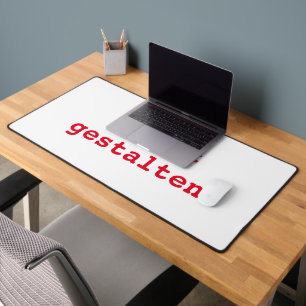 Schreibtischunterlage selbst gestalten