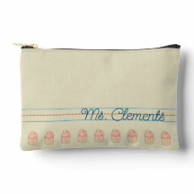 Schreibübungen Notebook Cupcake Pouch