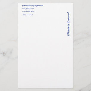 Schreibwaren auf der Seite Briefpapier