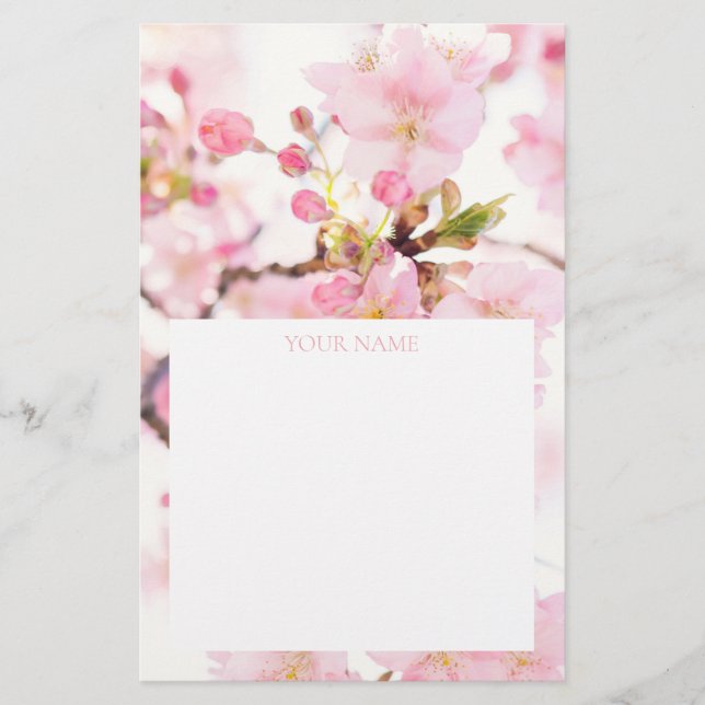 SCHREIBWAREN: CHERRY BLOSSOM BRANCH BRIEFPAPIER (Vorderseite)