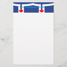 Schreibwaren mit Flagge von Toronto, Kanada Briefpapier