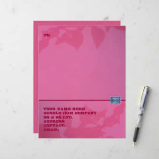 Schreibwarenpapier (Bubblegum) RFPMDesigns 2024