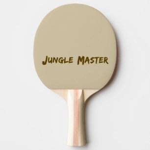 Schreibweise "Jungle Master" Tischtennis Schläger