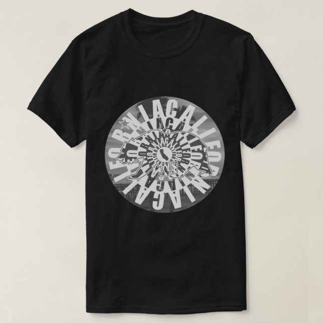 Schreie Cali-for-Nia T-Shirt (Design vorne)