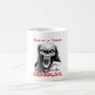 Schreie der Terror-Tasse Kaffeetasse