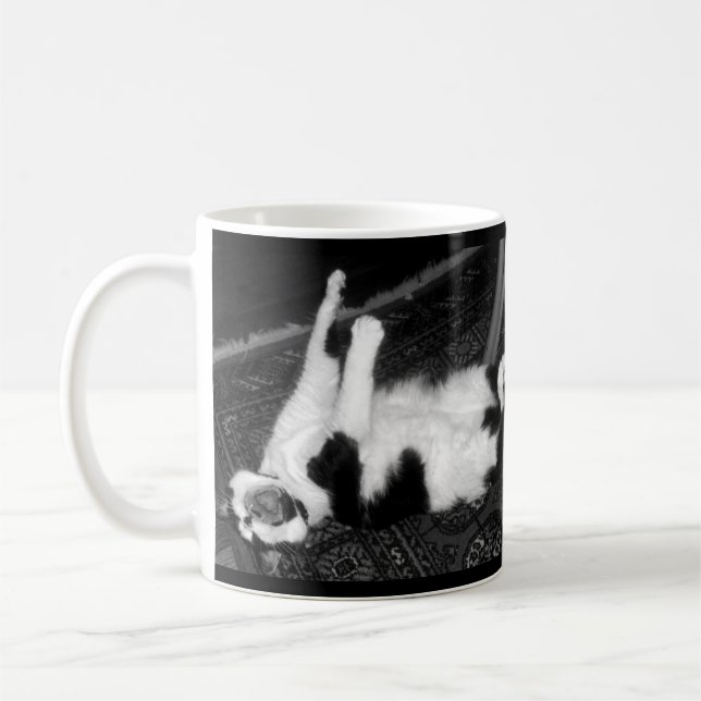 Schreie Katzen Kaffeetasse (Links)
