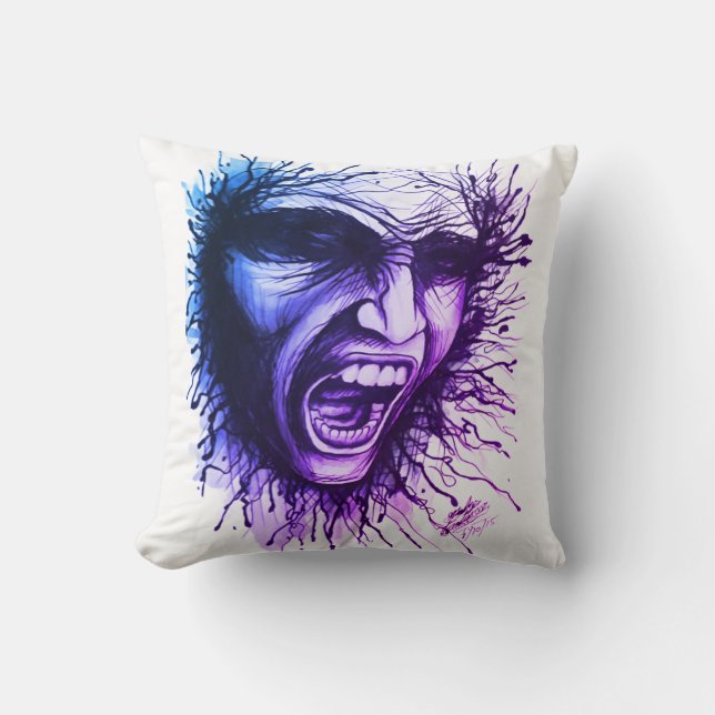 Schreie Kissen (Vorderseite)