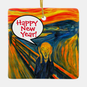 Schreie Neujahrsschmuck für die Keramik Keramikornament