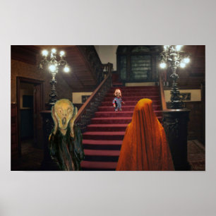 Schreie nicht ....LAUF.Halloween. Poster