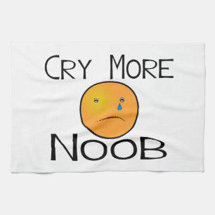 Schreien mehr Noob Geschirrtuch