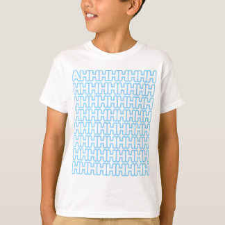 Schreien von Pastel Blue Kid T-Shirt